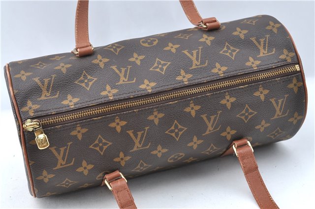 Authentic Louis Vuitton Monogram Papillon 30 Hand Bag Old Model LV J1460