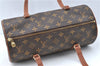 Authentic Louis Vuitton Monogram Papillon 30 Hand Bag Old Model LV J1460