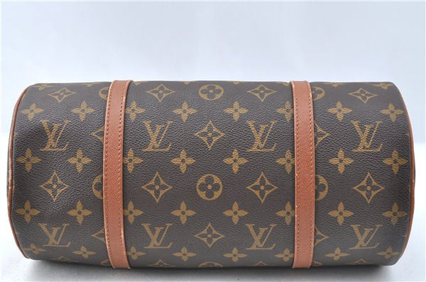 Authentic Louis Vuitton Monogram Papillon 30 Hand Bag Old Model LV J1460