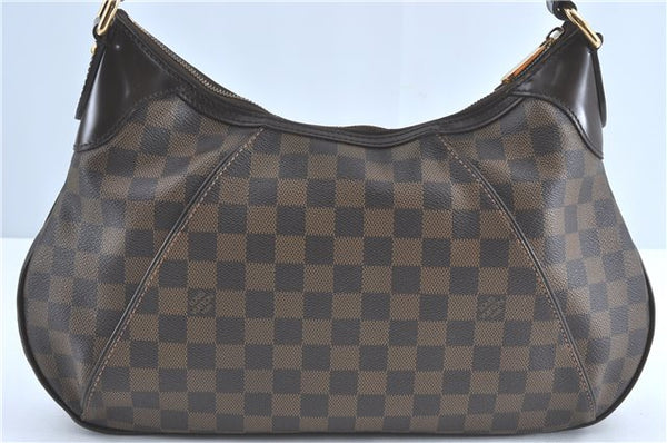 Authentic Louis Vuitton Damier Thames GM Shoulder Bag N48181 LV J1461