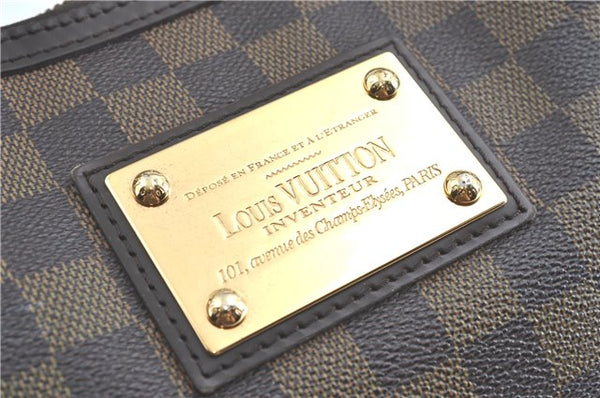 Authentic Louis Vuitton Damier Thames GM Shoulder Bag N48181 LV J1461