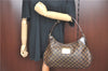 Authentic Louis Vuitton Damier Thames GM Shoulder Bag N48181 LV J1461