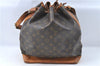 Authentic Louis Vuitton Monogram Noe Shoulder Bag M42224 LV J1472