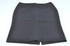 Authentic FENDI Zucca Skirt Cotton Acetate USA 4 Black J1477