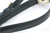 Authentic Louis Vuitton Leather Shoulder Strap Green 36.8-43.9" LV J1480