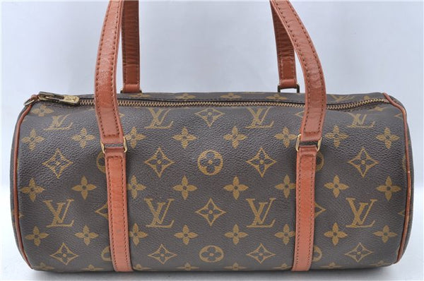 Authentic Louis Vuitton Monogram Papillon 30 Hand Bag Old Model LV J1491