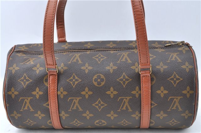 Authentic Louis Vuitton Monogram Papillon 30 Hand Bag Old Model LV J1491