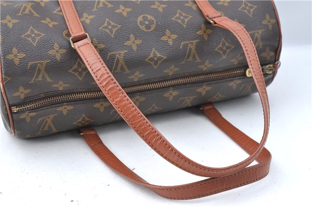 Authentic Louis Vuitton Monogram Papillon 30 Hand Bag Old Model LV J1491