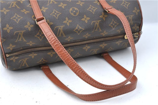 Authentic Louis Vuitton Monogram Papillon 30 Hand Bag Old Model LV J1491
