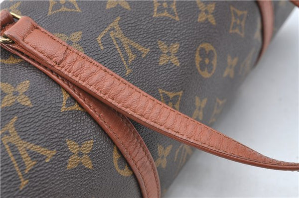 Authentic Louis Vuitton Monogram Papillon 30 Hand Bag Old Model LV J1491