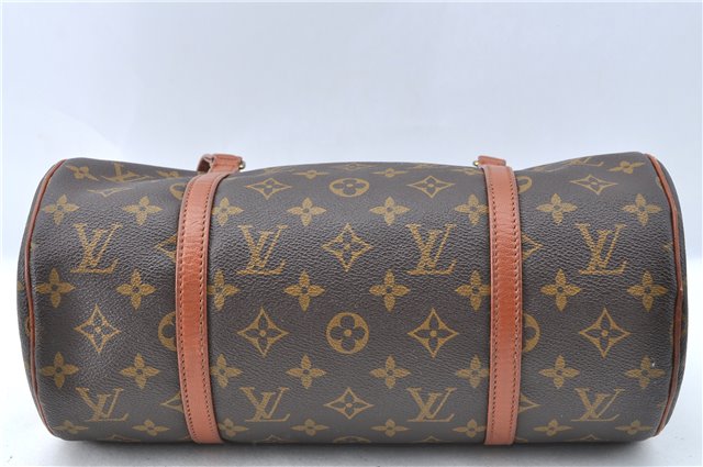 Authentic Louis Vuitton Monogram Papillon 30 Hand Bag Old Model LV J1491