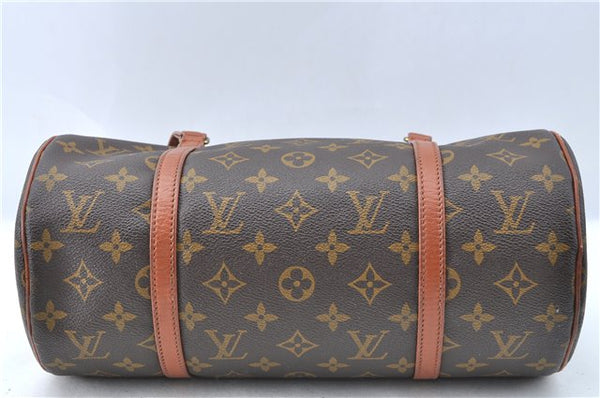 Authentic Louis Vuitton Monogram Papillon 30 Hand Bag Old Model LV J1491