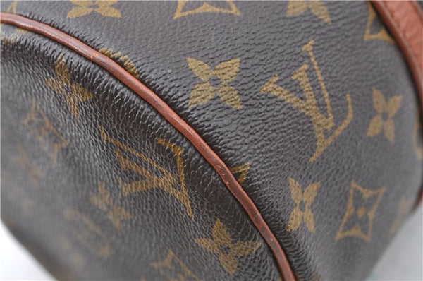 Authentic Louis Vuitton Monogram Papillon 30 Hand Bag Old Model LV J1491