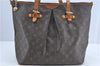 Authentic Louis Vuitton Monogram Palermo GM Shoulder Tote Bag M40146 LV J1492