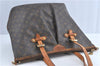 Authentic Louis Vuitton Monogram Palermo GM Shoulder Tote Bag M40146 LV J1492