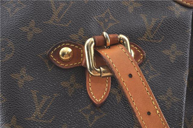 Authentic Louis Vuitton Monogram Palermo GM Shoulder Tote Bag M40146 LV J1492