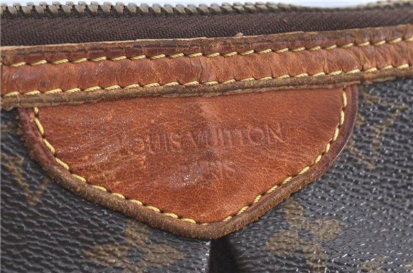 Authentic Louis Vuitton Monogram Palermo GM Shoulder Tote Bag M40146 LV J1492