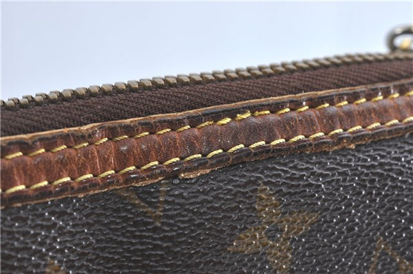 Authentic Louis Vuitton Monogram Palermo GM Shoulder Tote Bag M40146 LV J1492