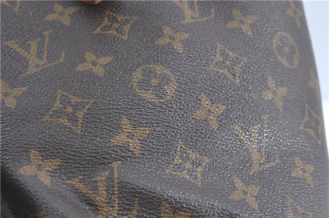 Authentic Louis Vuitton Monogram Palermo GM Shoulder Tote Bag M40146 LV J1492