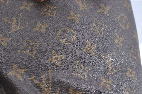 Authentic Louis Vuitton Monogram Palermo GM Shoulder Tote Bag M40146 LV J1492
