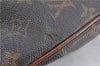 Authentic Louis Vuitton Monogram Palermo GM Shoulder Tote Bag M40146 LV J1492