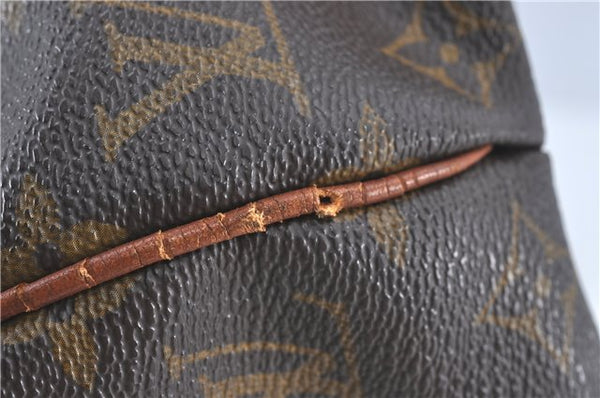 Authentic Louis Vuitton Monogram Palermo GM Shoulder Tote Bag M40146 LV J1492