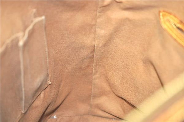 Authentic Louis Vuitton Monogram Palermo GM Shoulder Tote Bag M40146 LV J1492