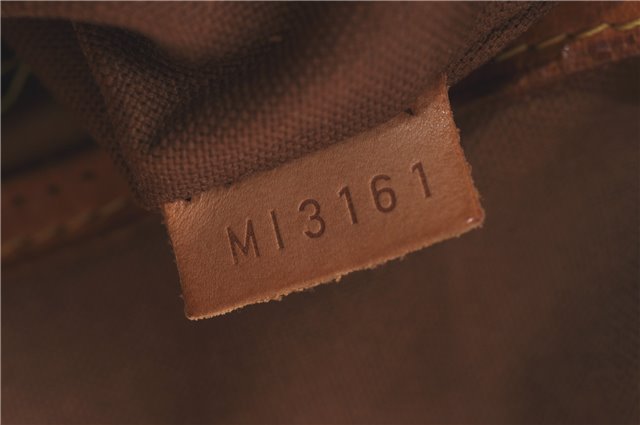 Authentic Louis Vuitton Monogram Palermo GM Shoulder Tote Bag M40146 LV J1492