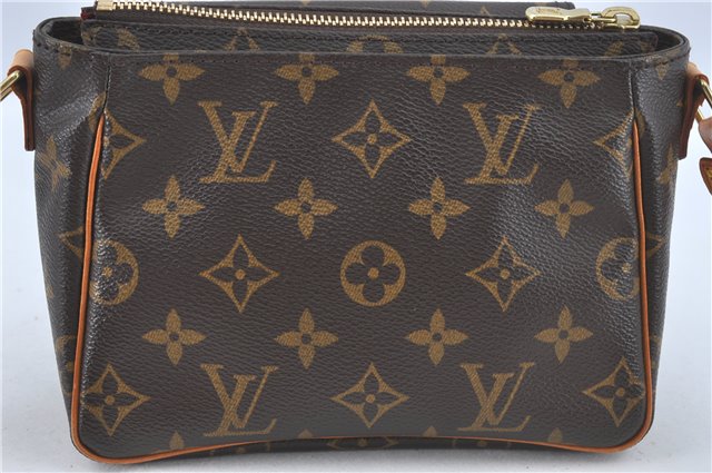 Authentic Louis Vuitton Monogram Viva Cite PM Shoulder Cross Bag M51165 LV J1500