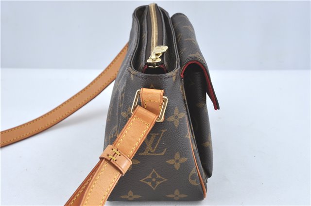 Authentic Louis Vuitton Monogram Viva Cite PM Shoulder Cross Bag M51165 LV J1500