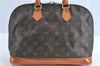 Authentic Louis Vuitton Monogram Alma Hand Bag Purse M51130 LV J1508