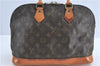 Authentic Louis Vuitton Monogram Alma Hand Bag Purse M51130 LV J1508