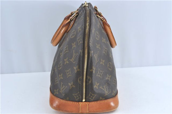 Authentic Louis Vuitton Monogram Alma Hand Bag Purse M51130 LV J1508