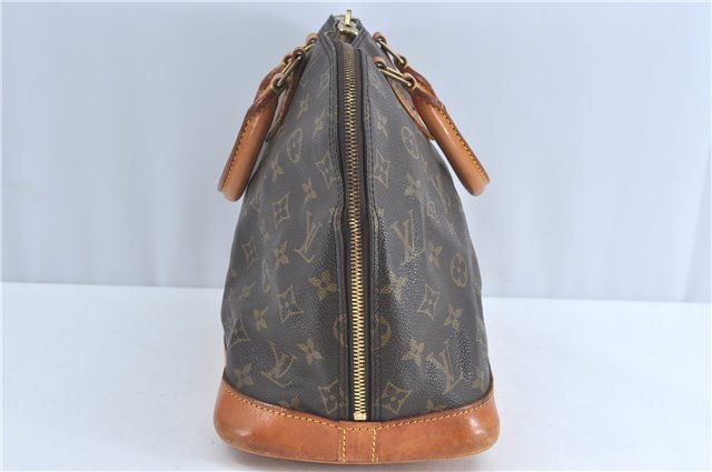 Authentic Louis Vuitton Monogram Alma Hand Bag Purse M51130 LV J1508