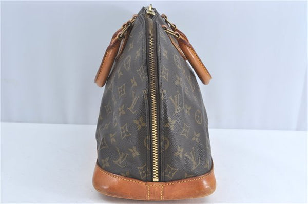 Authentic Louis Vuitton Monogram Alma Hand Bag Purse M51130 LV J1508