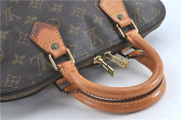 Authentic Louis Vuitton Monogram Alma Hand Bag Purse M51130 LV J1508