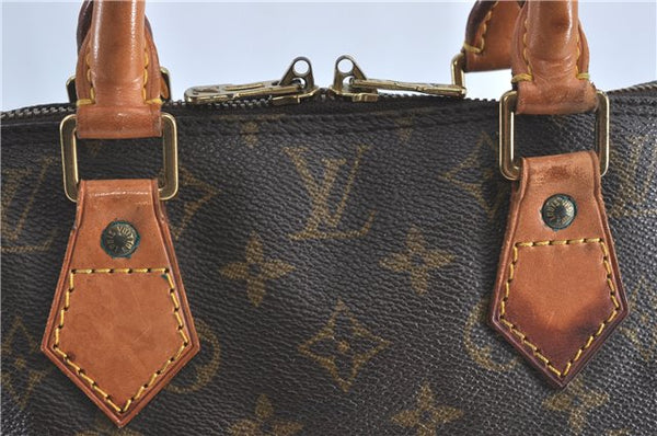 Authentic Louis Vuitton Monogram Alma Hand Bag Purse M51130 LV J1508