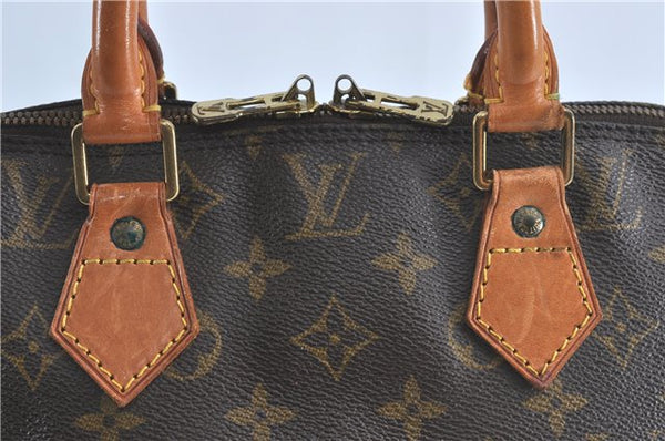 Authentic Louis Vuitton Monogram Alma Hand Bag Purse M51130 LV J1508