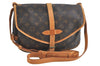 Auth Louis Vuitton Monogram Saumur 30 Shoulder Cross Body Bag M42256 LV J1509