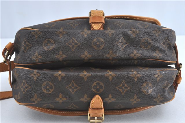 Auth Louis Vuitton Monogram Saumur 30 Shoulder Cross Body Bag M42256 LV J1509