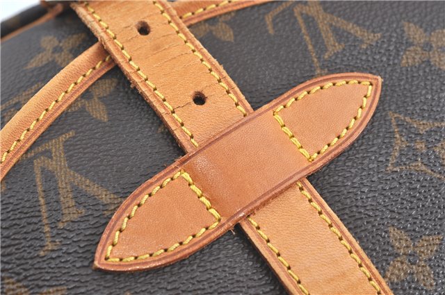 Auth Louis Vuitton Monogram Saumur 30 Shoulder Cross Body Bag M42256 LV J1509