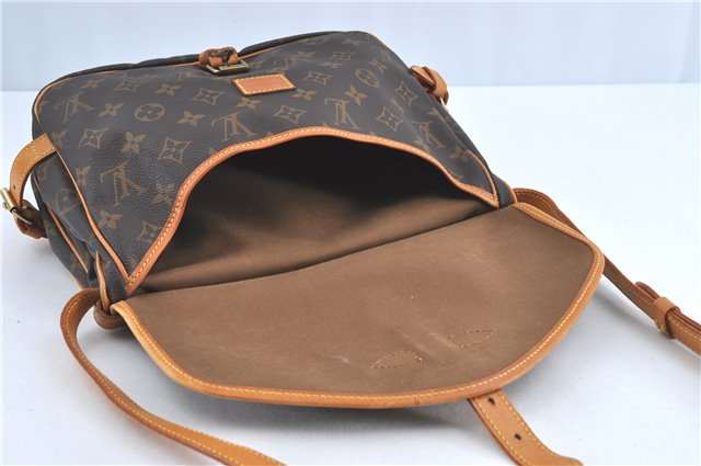 Auth Louis Vuitton Monogram Saumur 30 Shoulder Cross Body Bag M42256 LV J1509