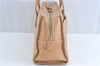 Authentic CHANEL Wild Stitch Matelasse Calf Skin Shoulder Hand Bag Beige J1511