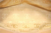 Authentic CHANEL Wild Stitch Matelasse Calf Skin Shoulder Hand Bag Beige J1511