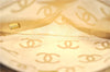 Authentic CHANEL Wild Stitch Matelasse Calf Skin Shoulder Hand Bag Beige J1511