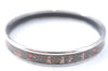 Authentic HERMES Email PM Bangle Animal Motif Silver Gray Box J1518