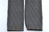 Authentic FENDI Zucca Pants Cotton USA 27inches Brown Black J1522