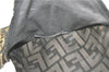 Authentic FENDI Zucca Pants Cotton USA 27inches Brown Black J1522