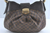 Authentic Louis Vuitton Damier Sistina MM Shoulder Hand Bag N41541 LV J1525