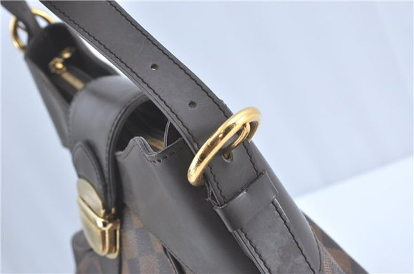 Authentic Louis Vuitton Damier Sistina MM Shoulder Hand Bag N41541 LV J1525